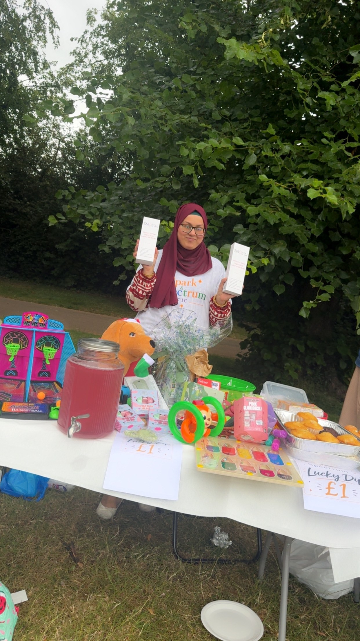 Spark & Spectrum community stall