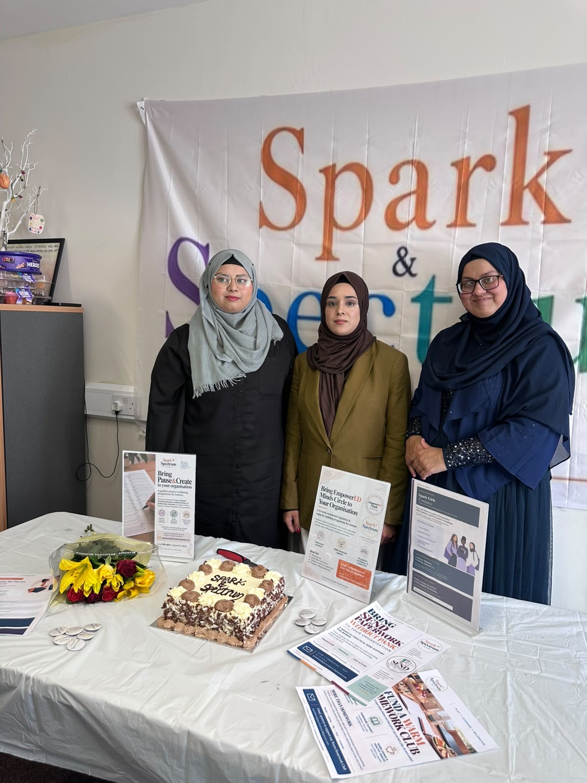 Spark & Spectrum founders at their launch celebration